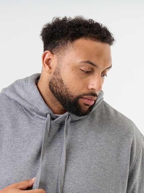 Hoodie mit Kängurutasche - Kiabi