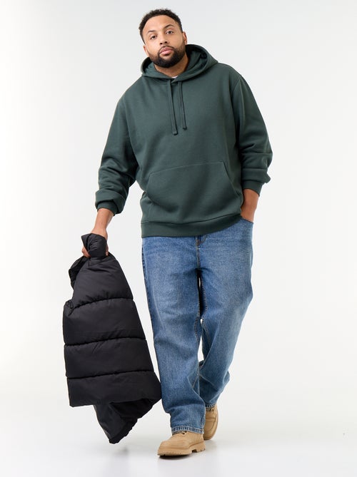 Hoodie mit Kängurutasche - Kiabi
