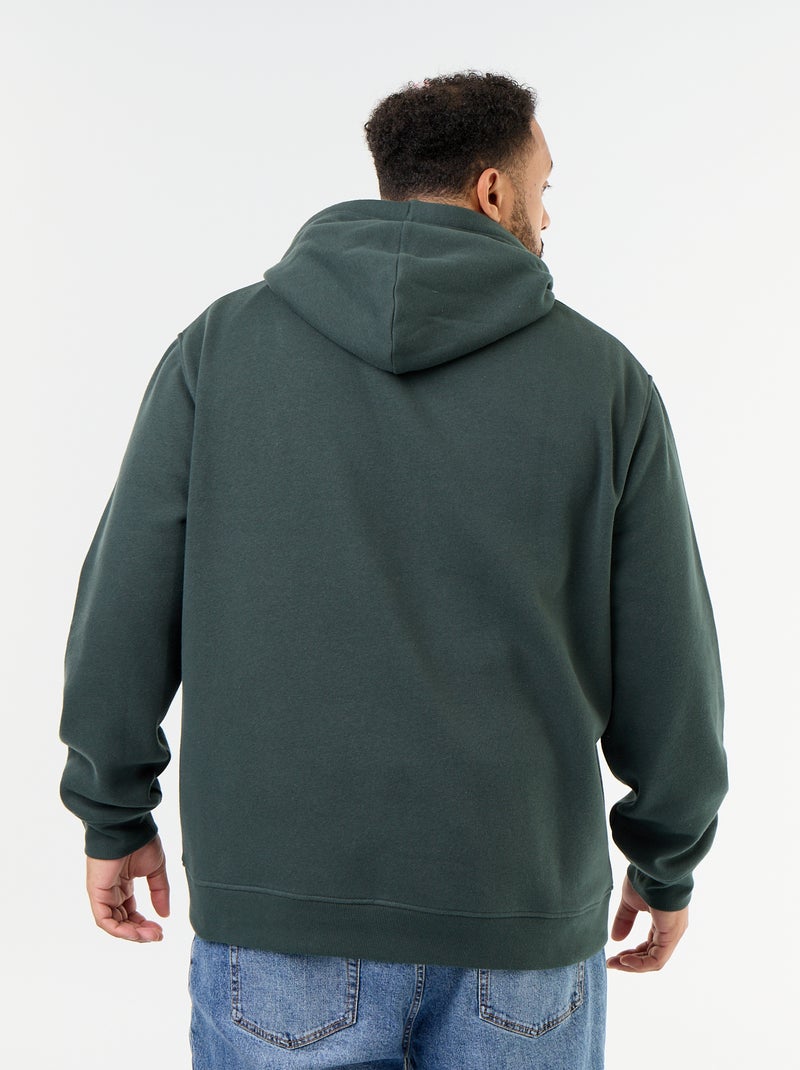 Hoodie mit Kängurutasche Vert - Kiabi