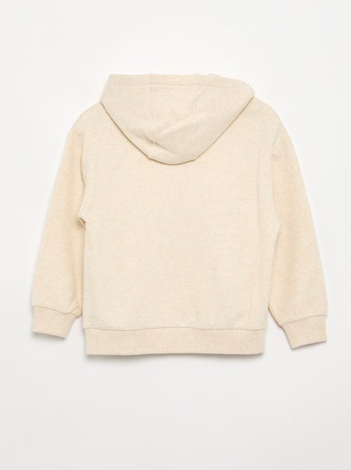 Hoodie with kangaroo pocket - Kiabi