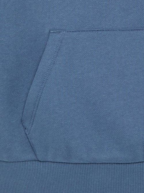Hoodie with kangaroo pocket - Kiabi