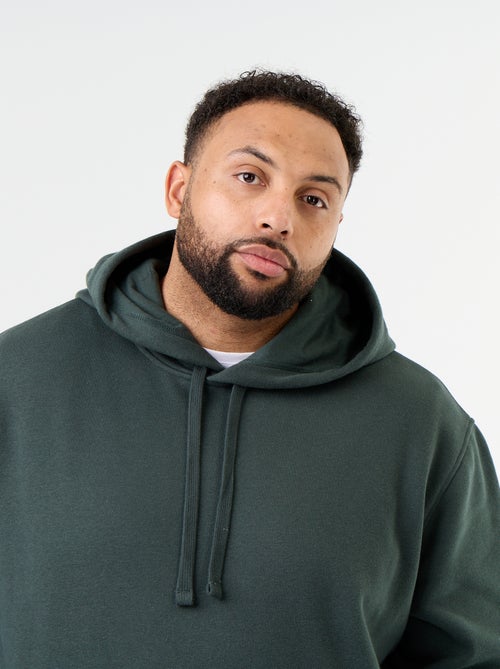 Hoodie with Kangaroo Pocket - Kiabi