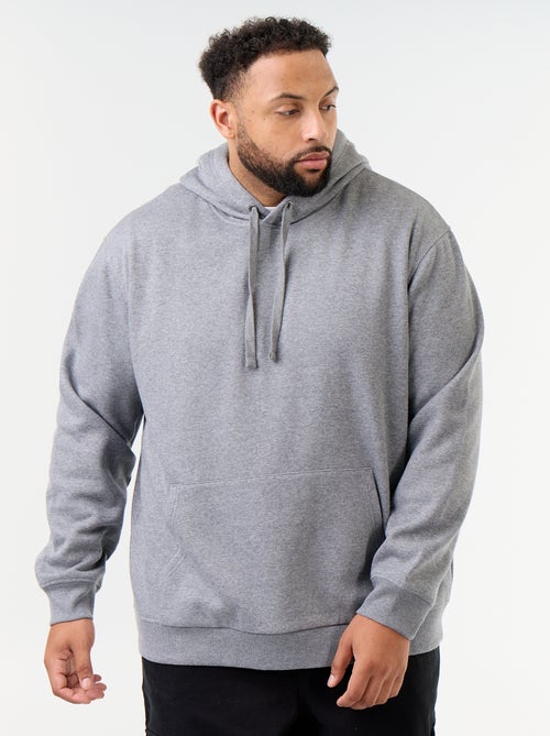 Hoodie with Kangaroo Pocket - Kiabi Hoodie with Kangaroo Pocket - Kiabi