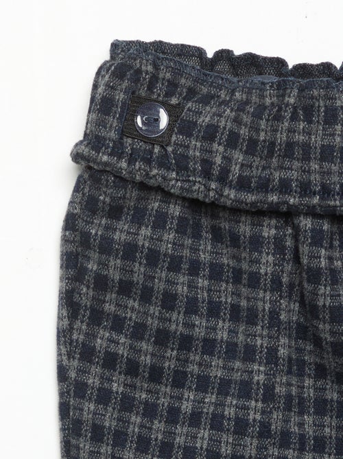 Hose aus angerautem Flanell - Kiabi