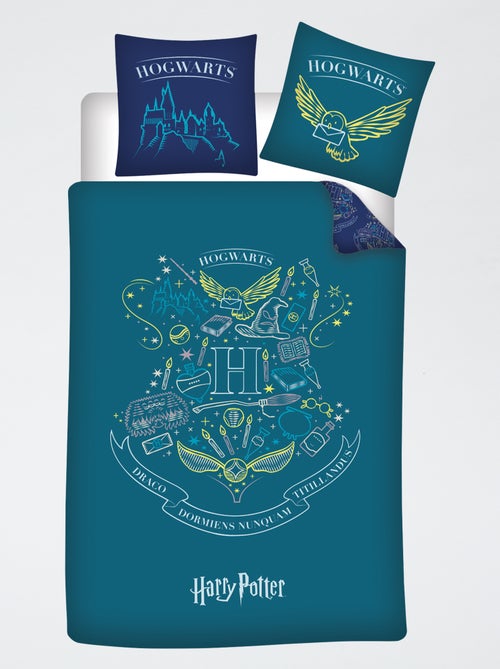 Housse de couette 'Harry potter' 140x200 cm - Kiabi Housse de couette 'Harry potter' 140x200 cm - Kiabi