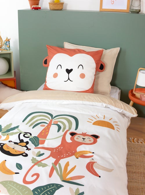 Housse de couette imprimée (140 x 200 cm) - 1 personne - Kiabi