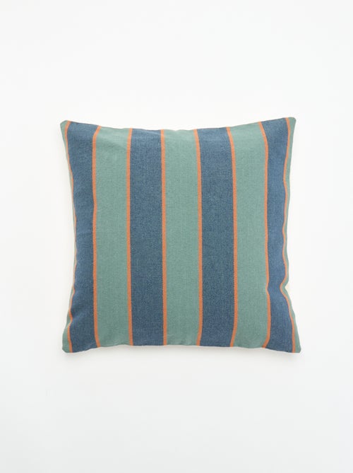 Housse de coussin rayée - Kiabi Home - Kiabi