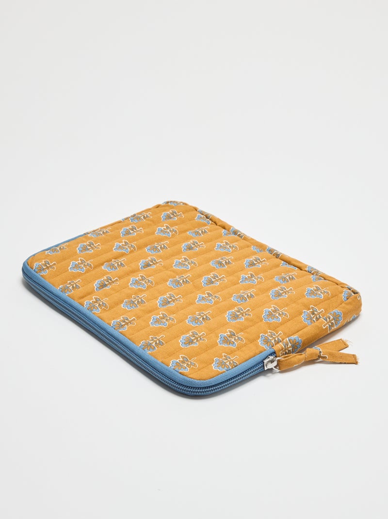 Housse de tablette 19x25 cm Jaune - Kiabi