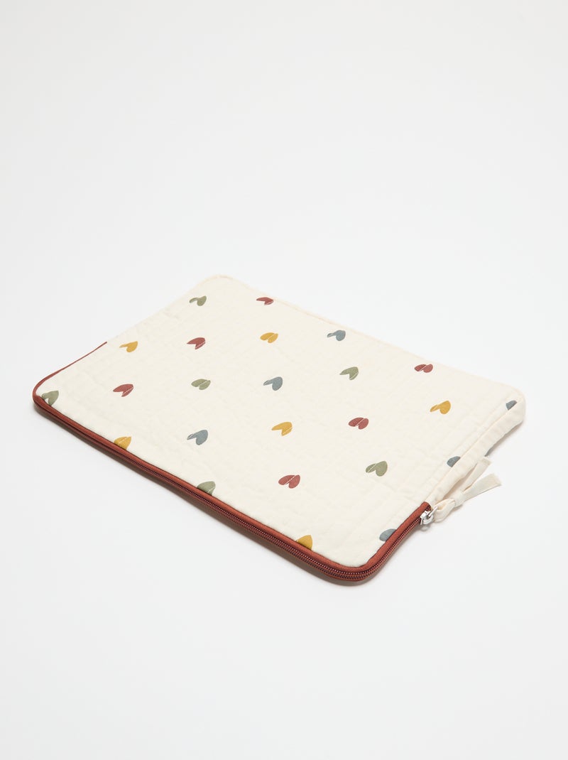 Housse d'ordinateur 36x25 cm - Noël Rouge - Kiabi