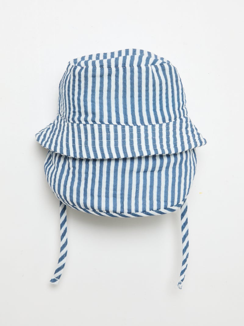 Hut mit Bindeband 'Winnie' Blau - Kiabi
