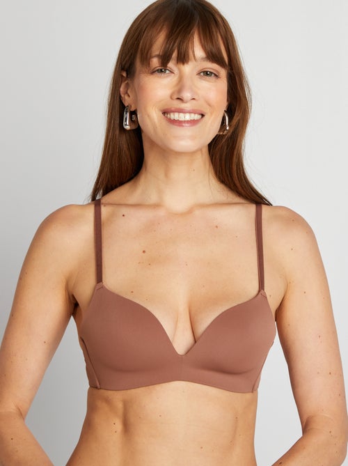 Invisible Microfiber Triangle Bra - Kiabi