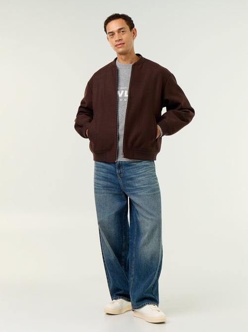 Jacke in Wolloptik - Kiabi