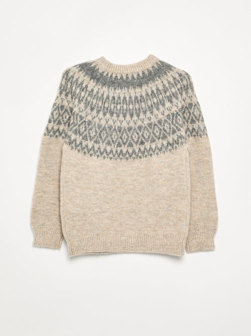 Jacquard-Pullover - Kiabi