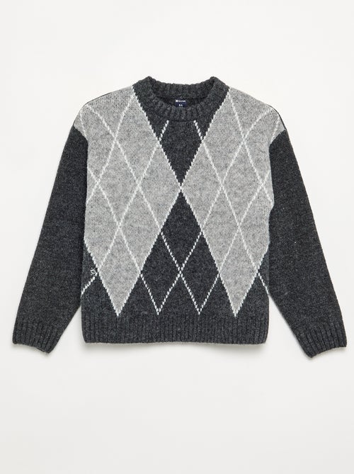 Jacquard-Pullover - Kiabi
