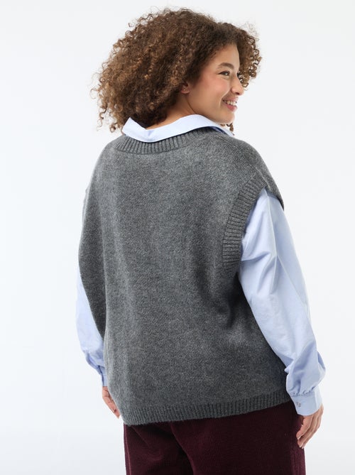 Jacquard-Pullunder - Kiabi