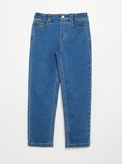 Jean avec ceinture ajustable - collection facile à enfiler - Kiabi
