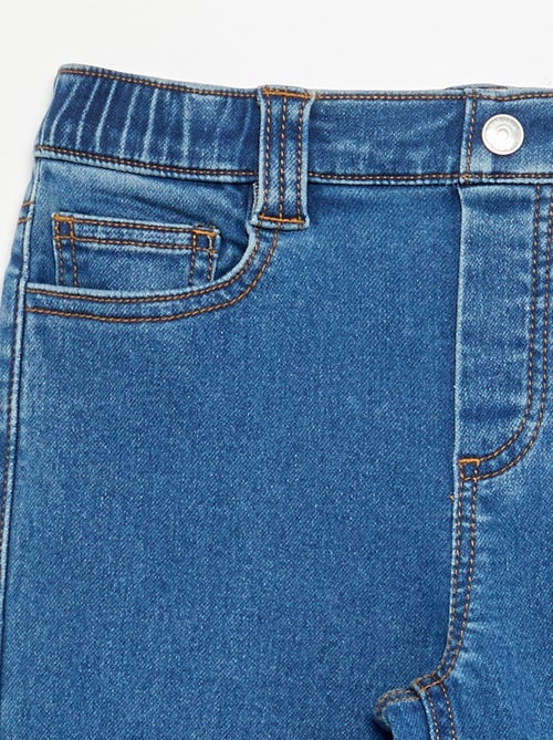 Jean avec ceinture ajustable - collection facile à enfiler - Kiabi