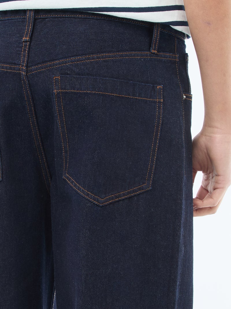 Jean baggy Bleu - Kiabi