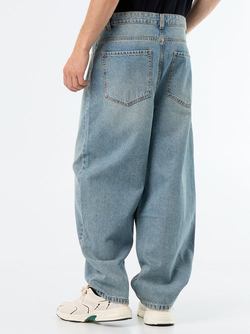 Jean coupe large 5 poches - Kiabi