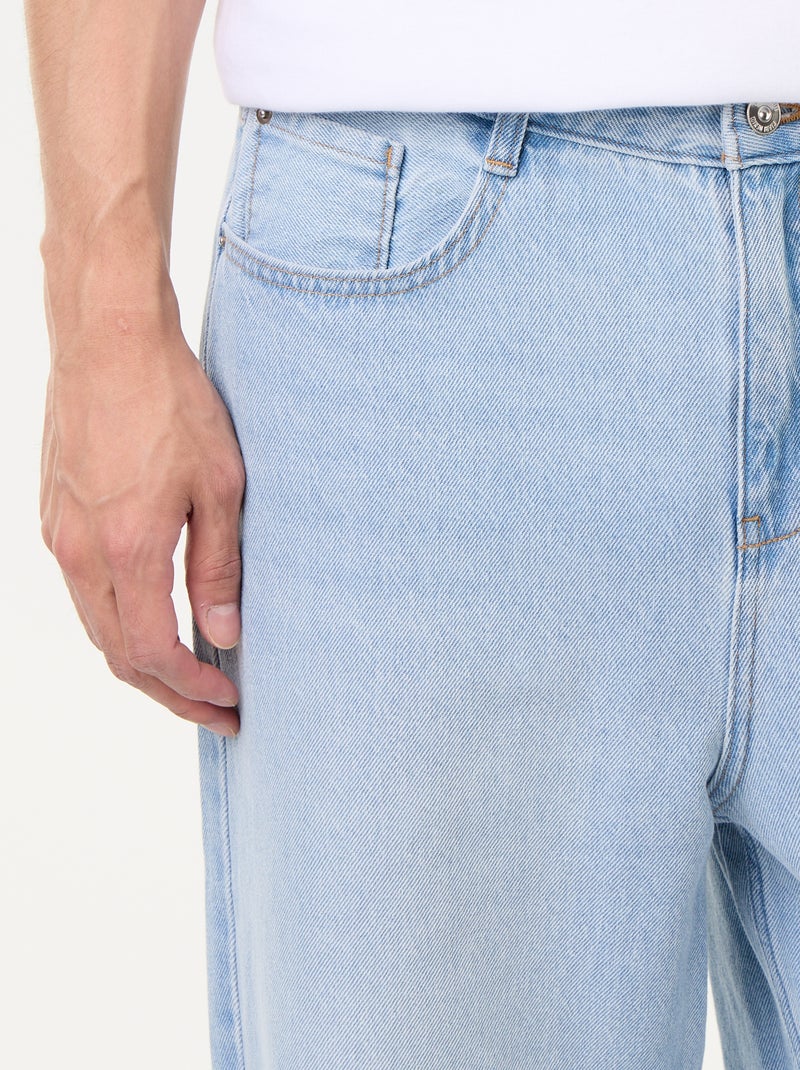 Jean coupe large / relaxed fit Bleu - Kiabi