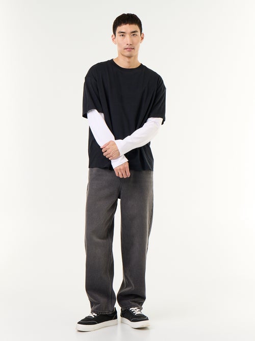 Jean coupe large / relaxed fit - Kiabi