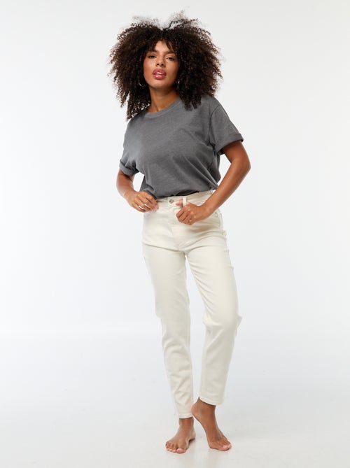 Jean coupe mom - L28 - Kiabi