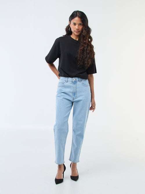Jean coupe mom - L28 - Kiabi