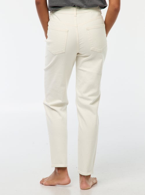 Jean coupe mom - L30 - Kiabi