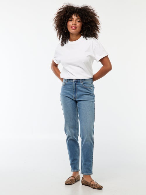 Jean coupe mom - L30 - Kiabi