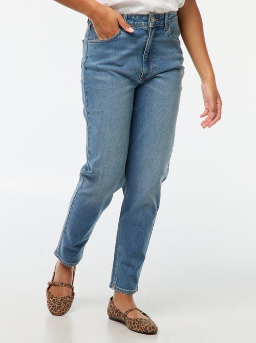 Jean coupe mom - L30 - Kiabi