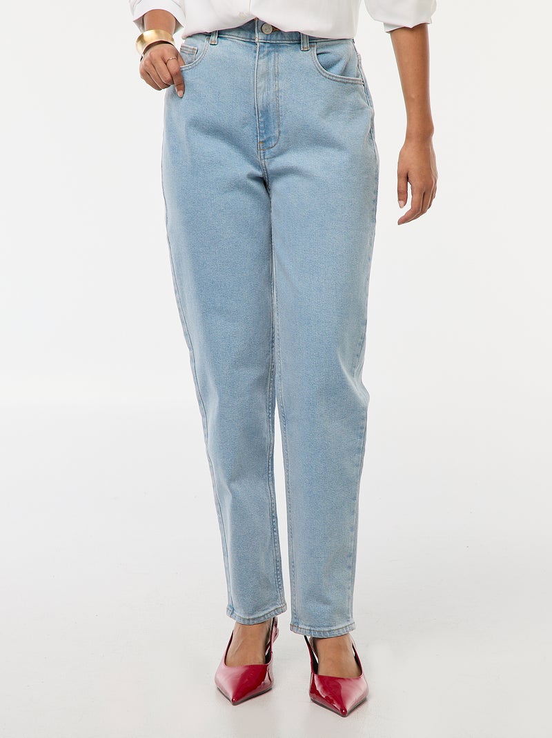 Jean coupe mom - L30 Triple stone - Kiabi