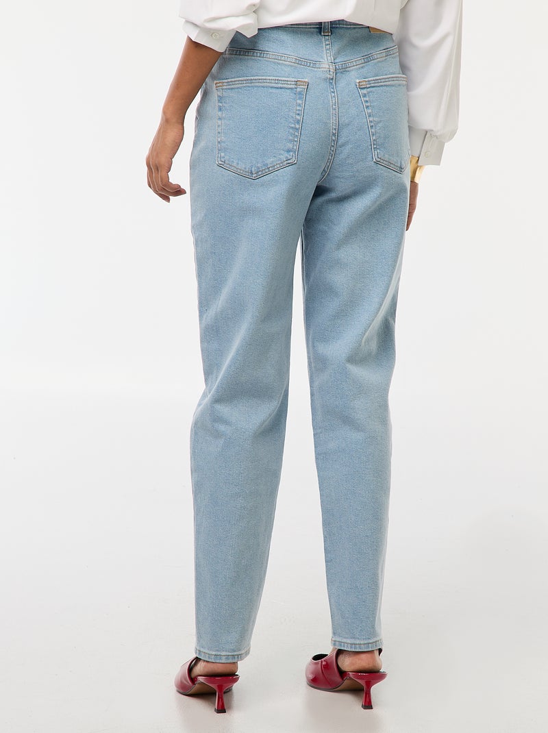 Jean coupe mom - L30 Triple stone - Kiabi