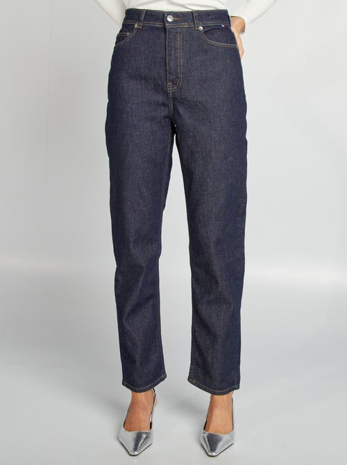 Jean coupe straight taille haute - Kiabi