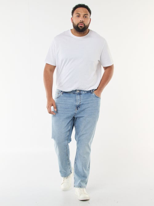 Jean droit à 5 poches - L30 - Kiabi