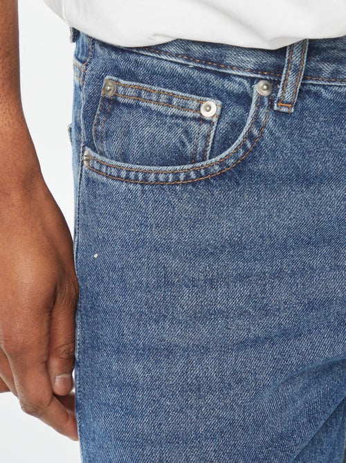 Jean droit à 5 poches - L30 - Kiabi