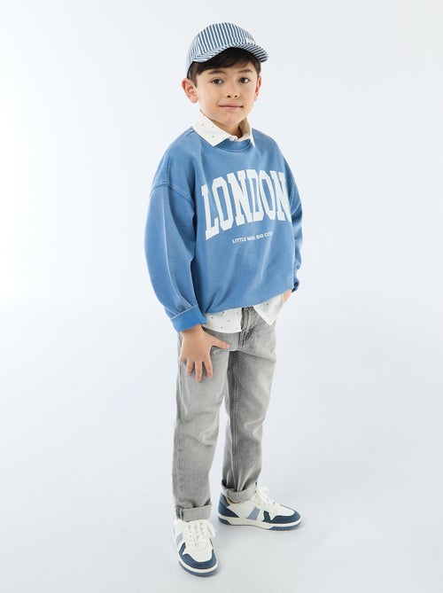 Jean droit à 5 poches - Kiabi