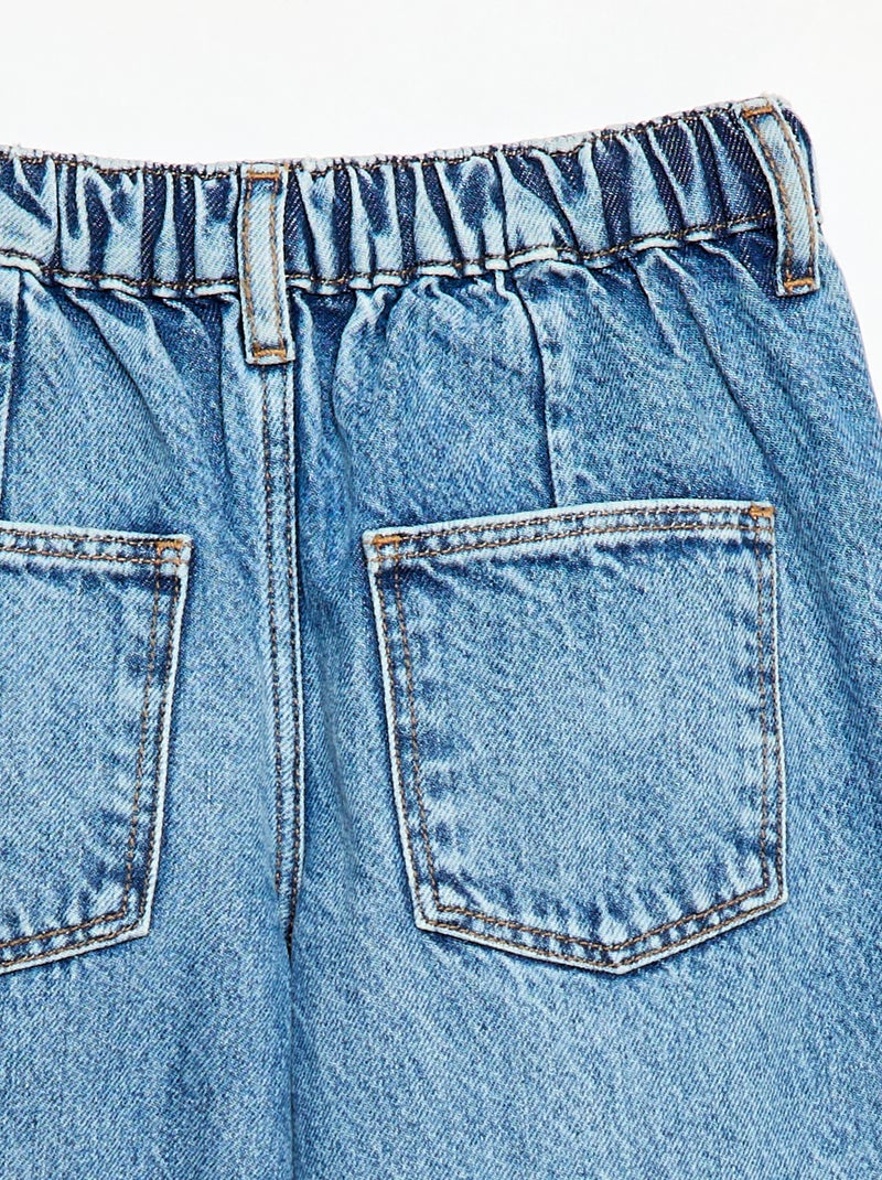 Jean forme balloon Bleu - Kiabi