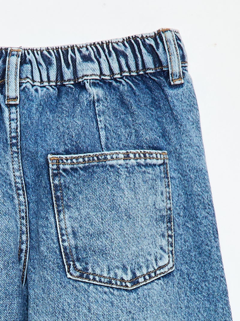 Jean forme balloon Bleu - Kiabi