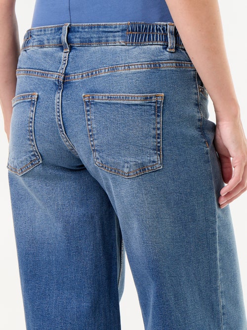 Jean grossesse wide leg - Kiabi