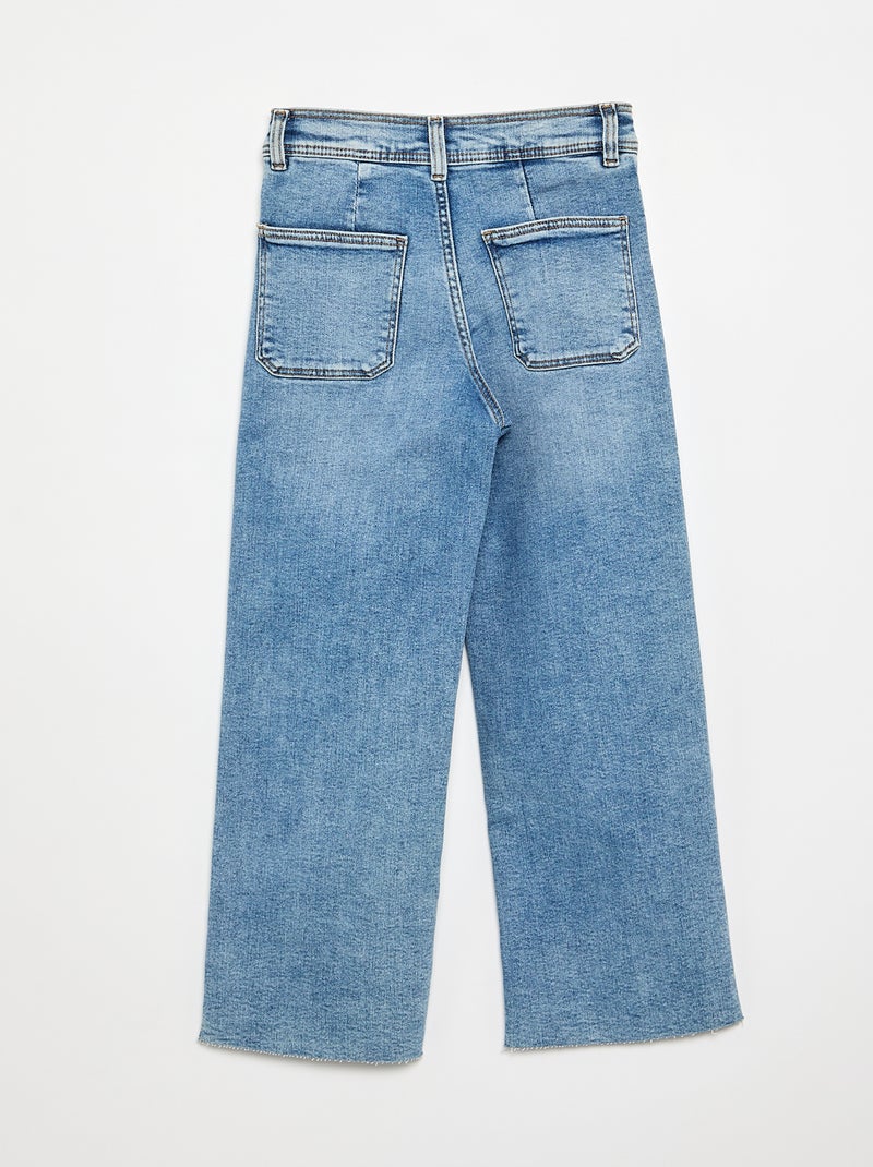 Jean large / wide-leg Bleu - Kiabi