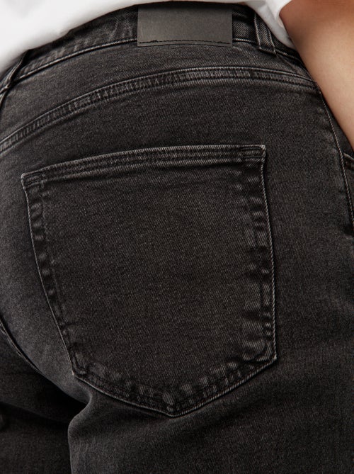 Jean mom taille haute  - L28 - Kiabi