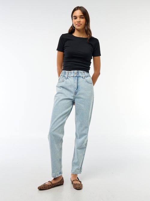 Jean paperbag - Kiabi