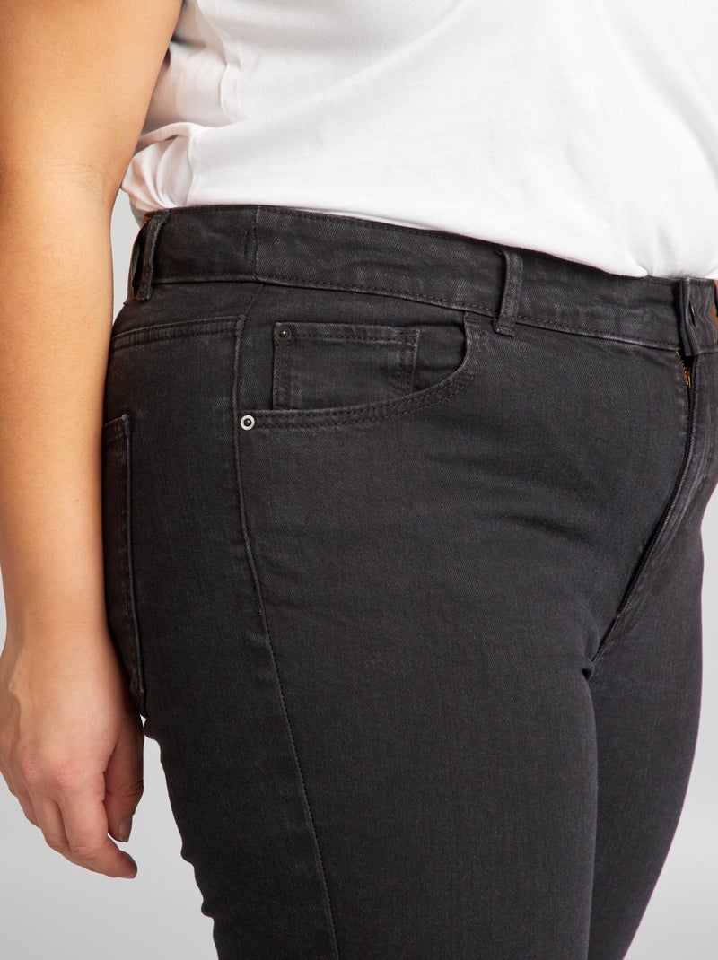 Jean regular 5 poches L30 Noir - Kiabi