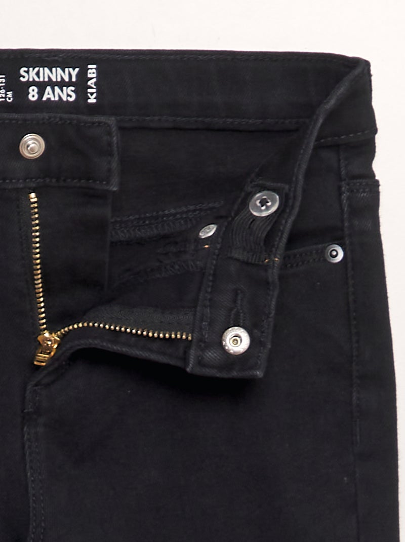 jean skinny 5 poches Gris - Kiabi