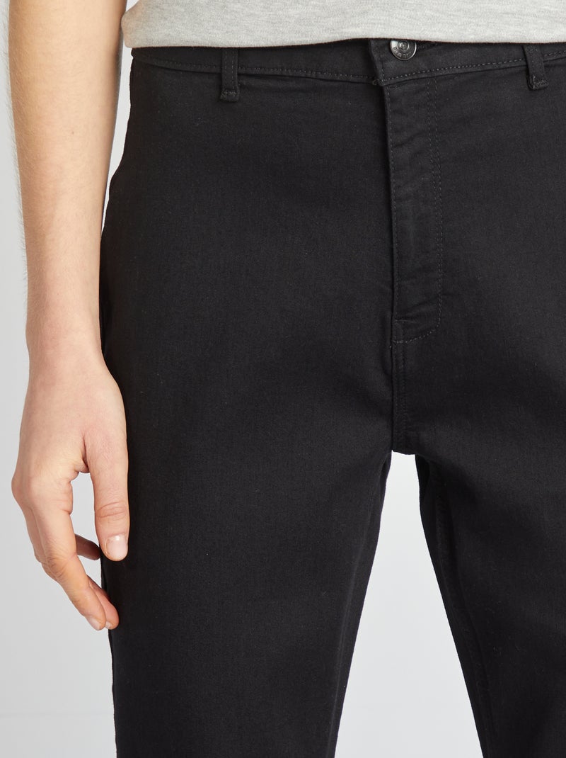 Jean skinny fit / coupe très ajustée Noir - Kiabi