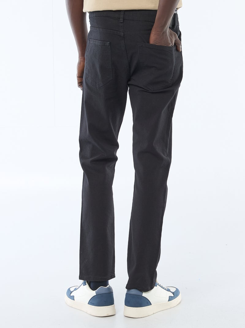 Jean slim - L30 Noir - Kiabi