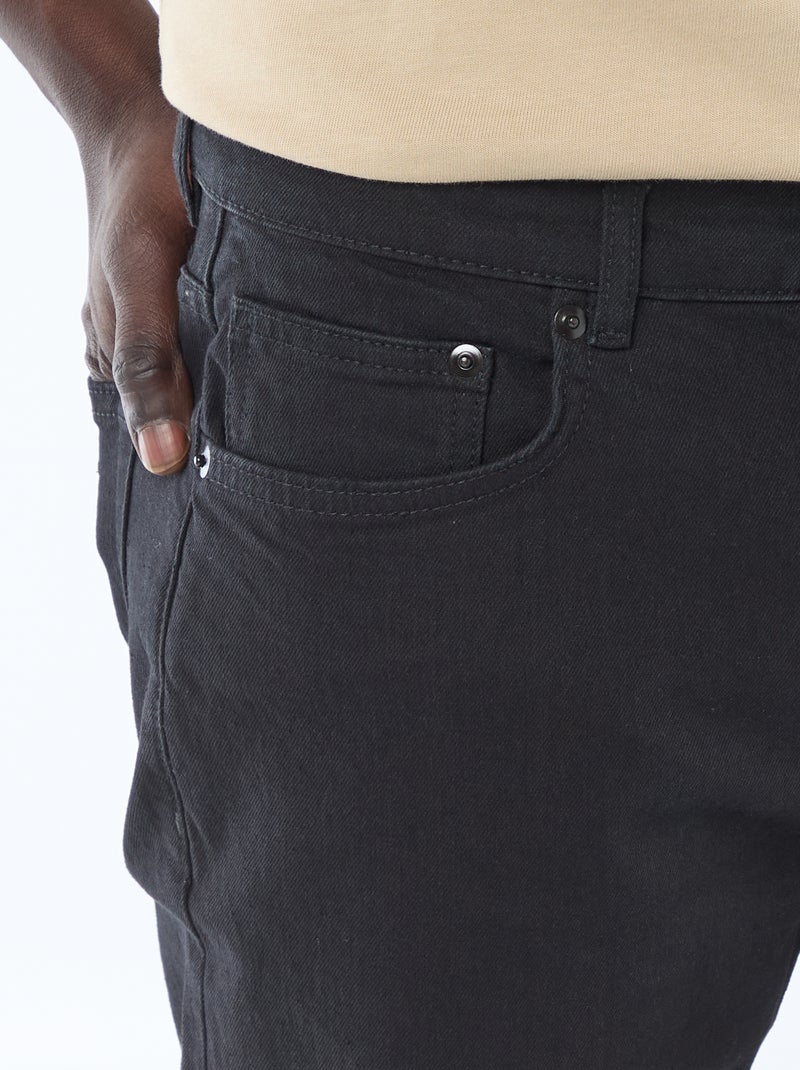 Jean slim - L30 Noir - Kiabi