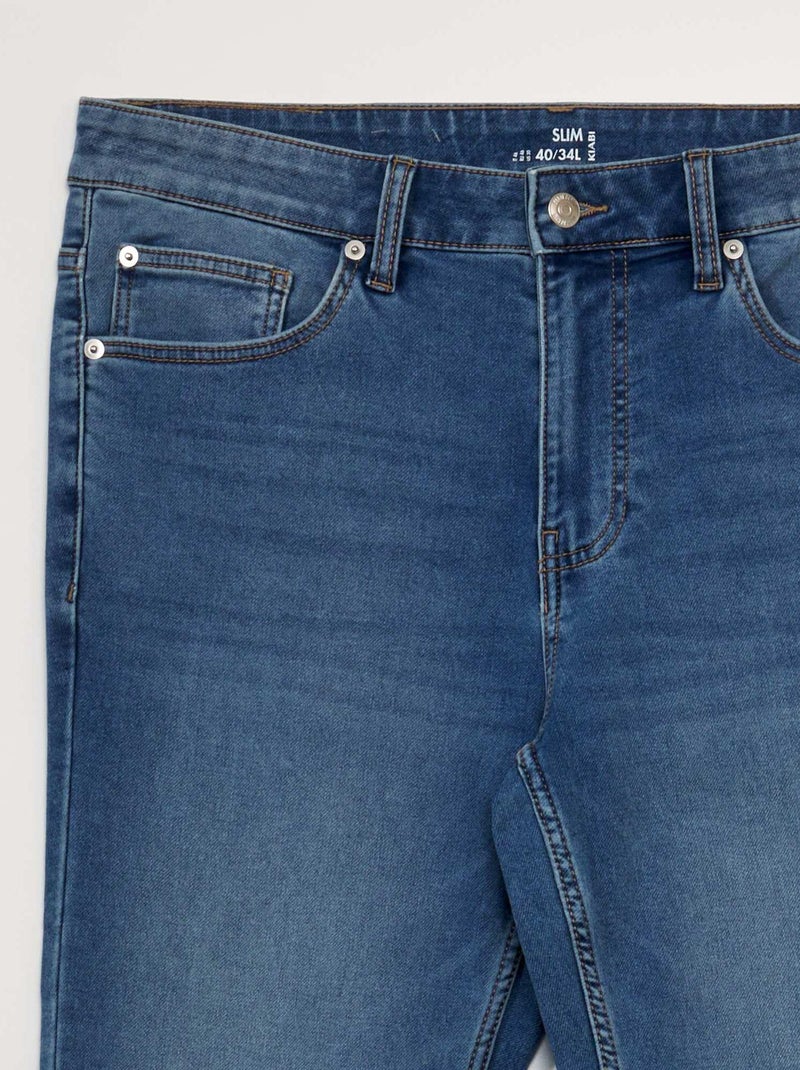 Jean slim Bleu - Kiabi