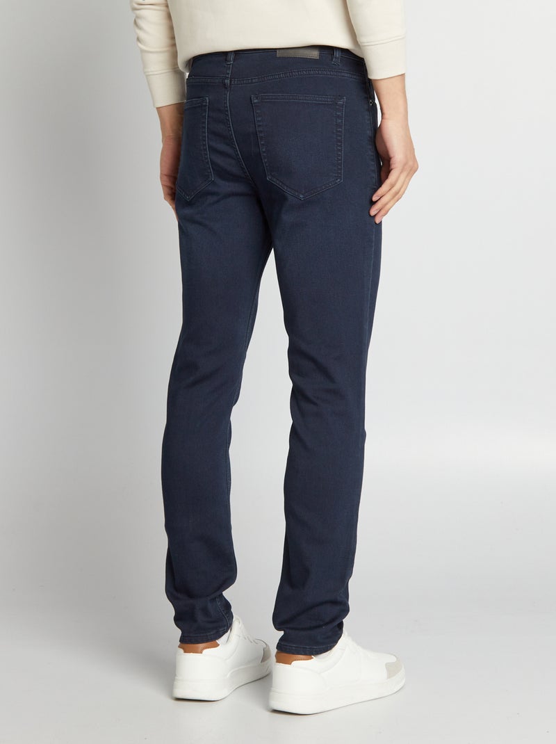 Jean slim stretch - L32 Bleu foncé - Kiabi