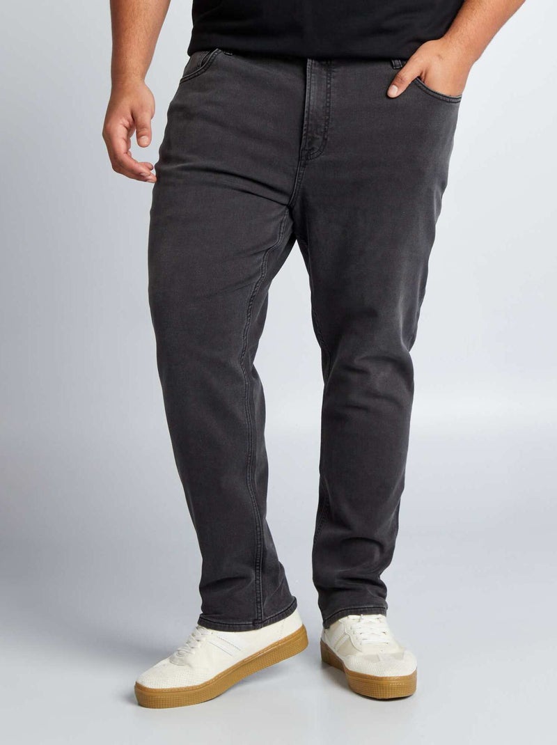 Jean slim stretch - L32 Gris anthracite - Kiabi